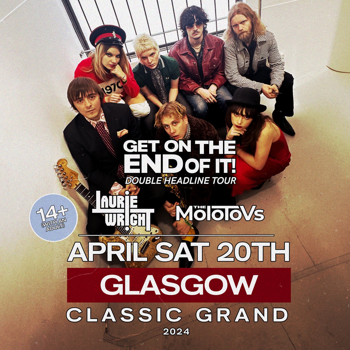 GLASGOW | CLASSIC GRAND | 20.04.24 | Get On The End Of It: Double Headline Tour